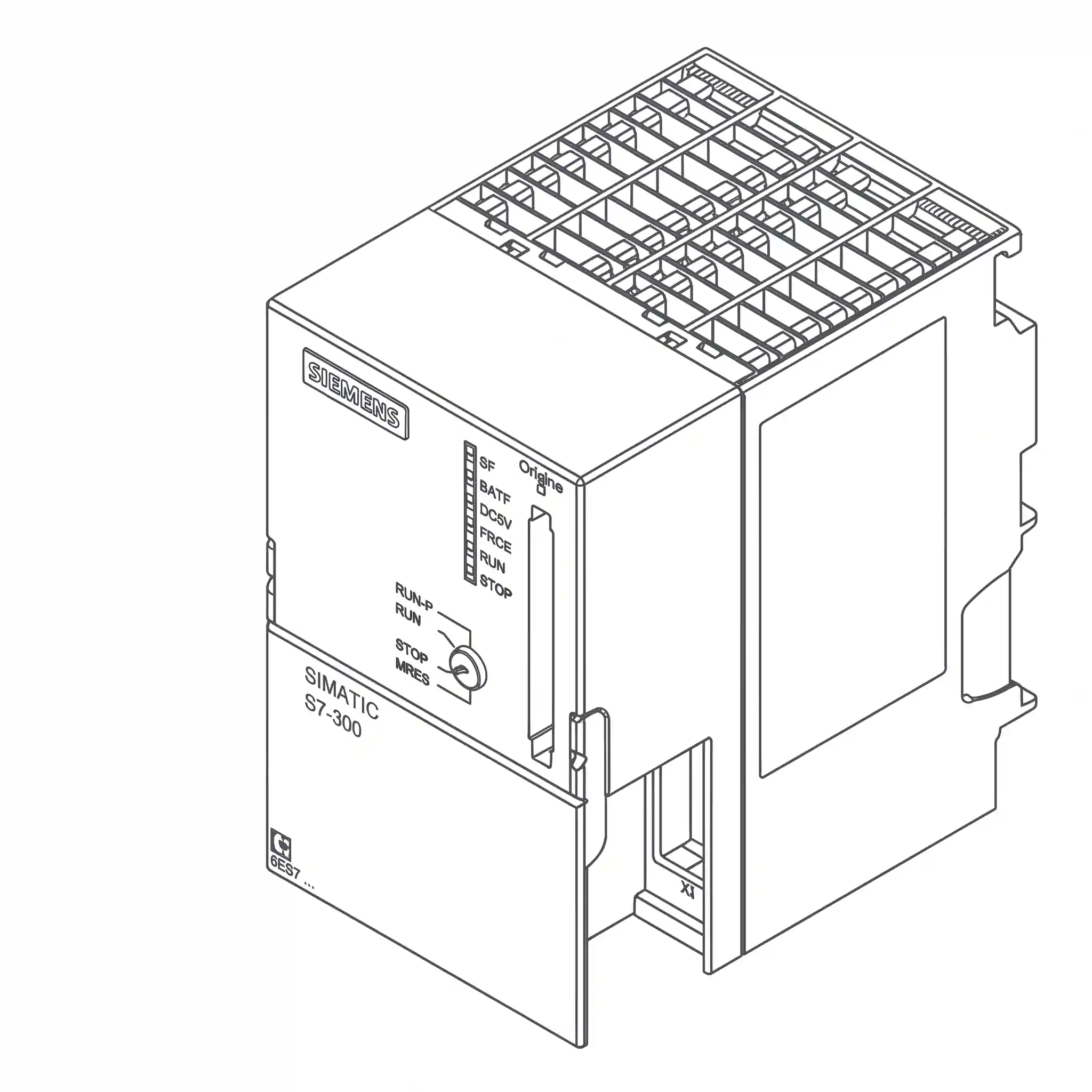 Siemens SIMATIC S7-300 CPU315 - 6ES7315-1AF03-0AB0