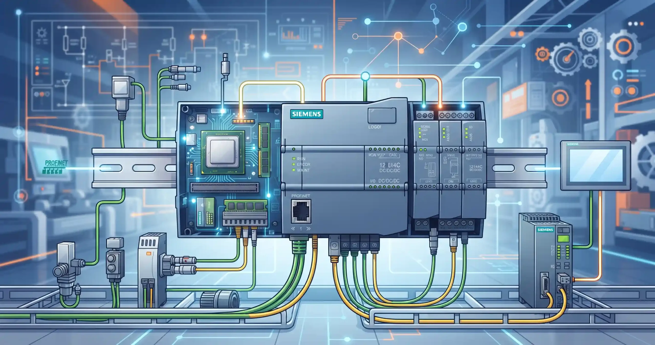 ⚡ بررسی مشخصات فنی و معماری سخت‌افزار PLC S7-1200 زیمنس
