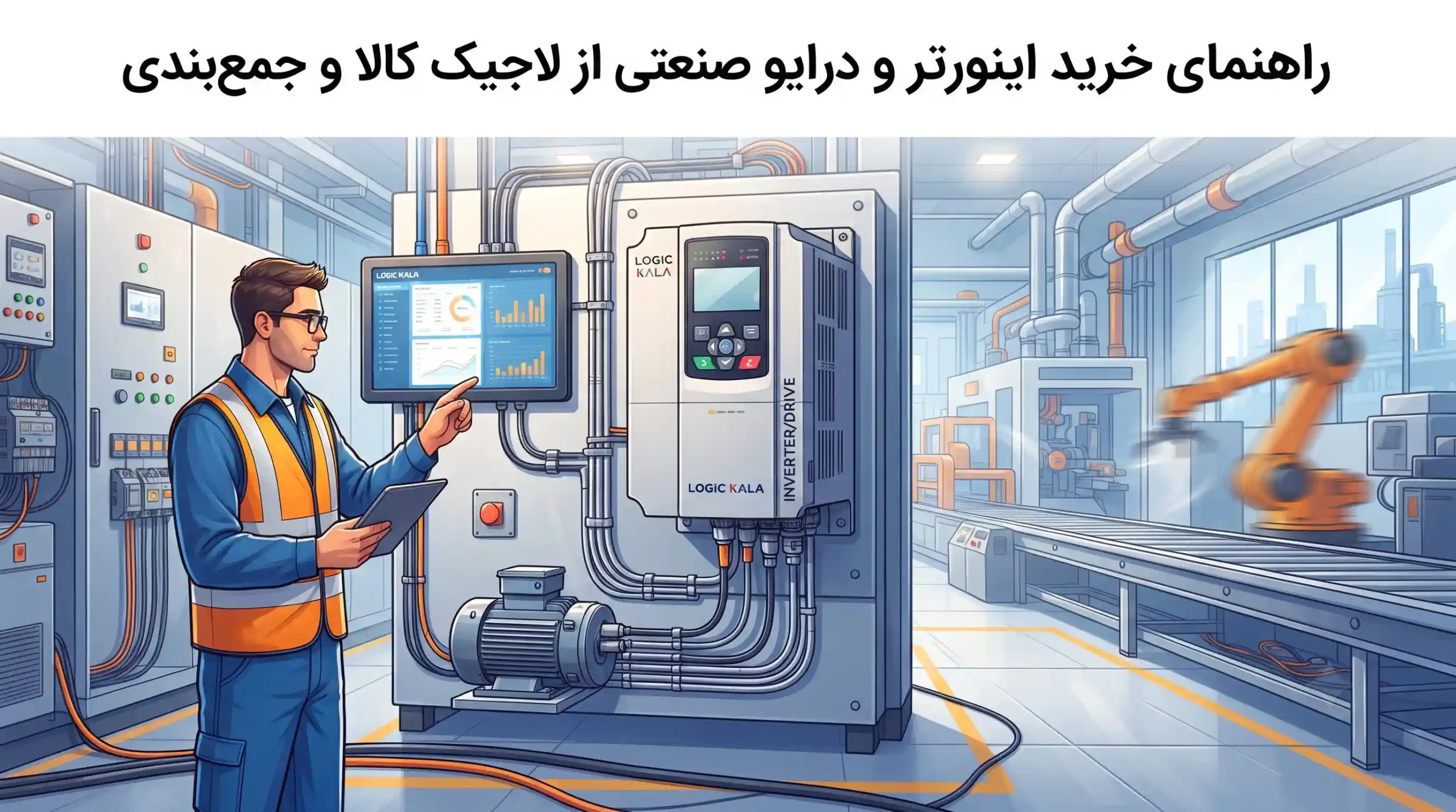 🛍️ راهنمای خرید اینورتر و درایو صنعتی از لاجیک کالا و جمعبندی