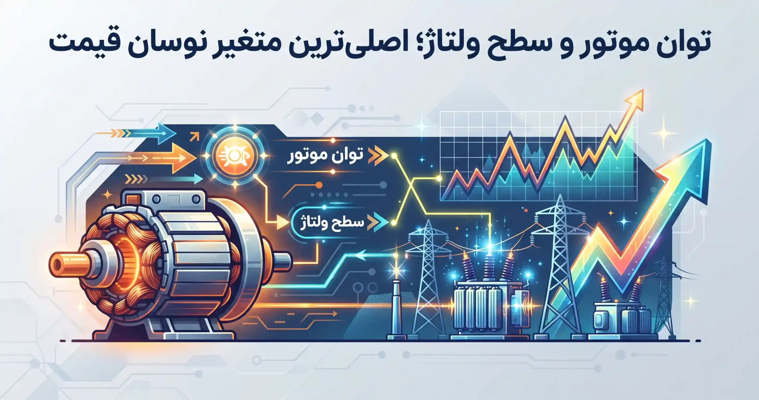⚡ توان موتور و سطح ولتاژ؛ اصلیترین متغیر نوسان قیمت