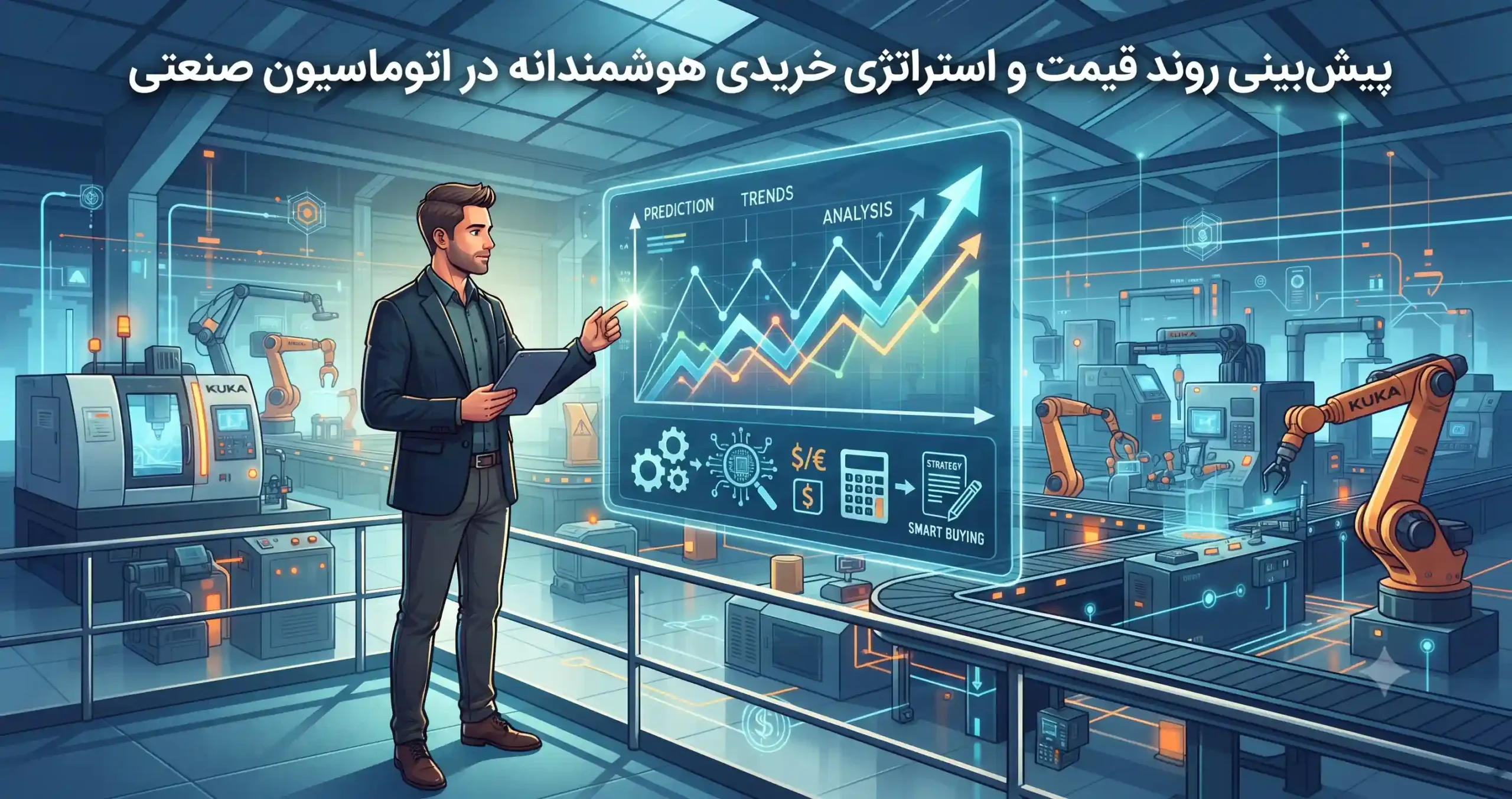 📈 پیشبینی روند قیمت و استراتژی خریدی هوشمندانه در اتوماسیون صنعتی