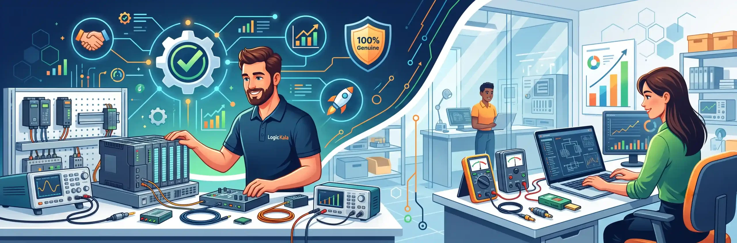 🛡️ مزایای خرید تجهیزات اصل از لاجیک کالا