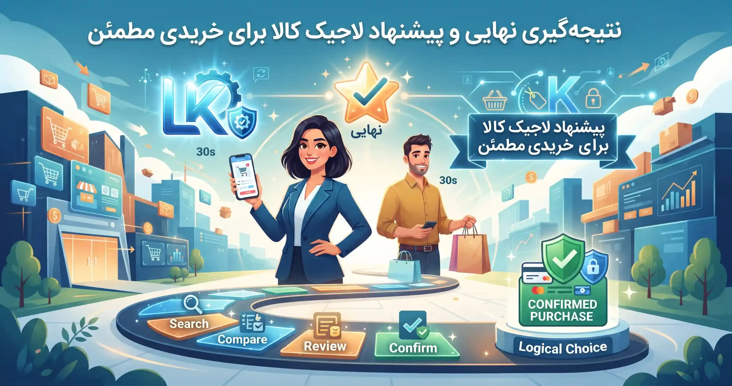 🏁 نتیجهگیری نهایی و پیشنهاد لاجیک کالا برای خریدی مطمئن