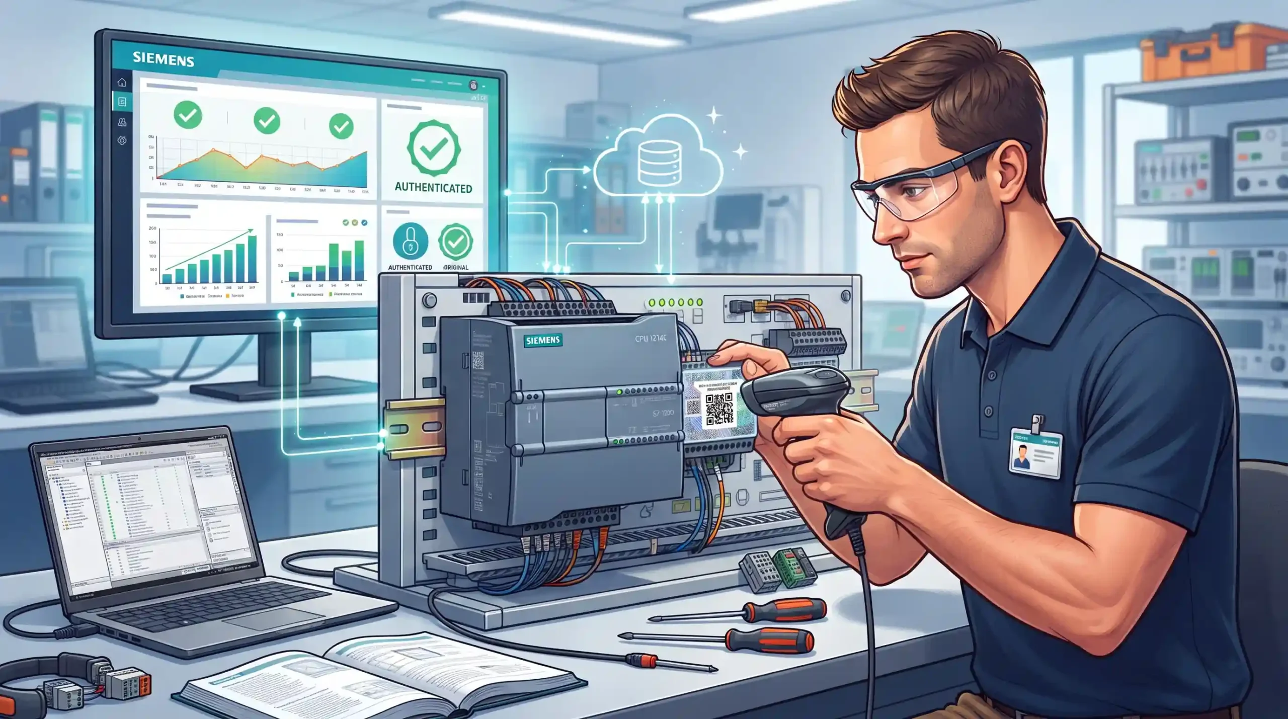 🛡️ راهکارهای تشخیص اصالت کالا و نحوه خرید پی ال سی زیمنس S7-1200 اورجینال