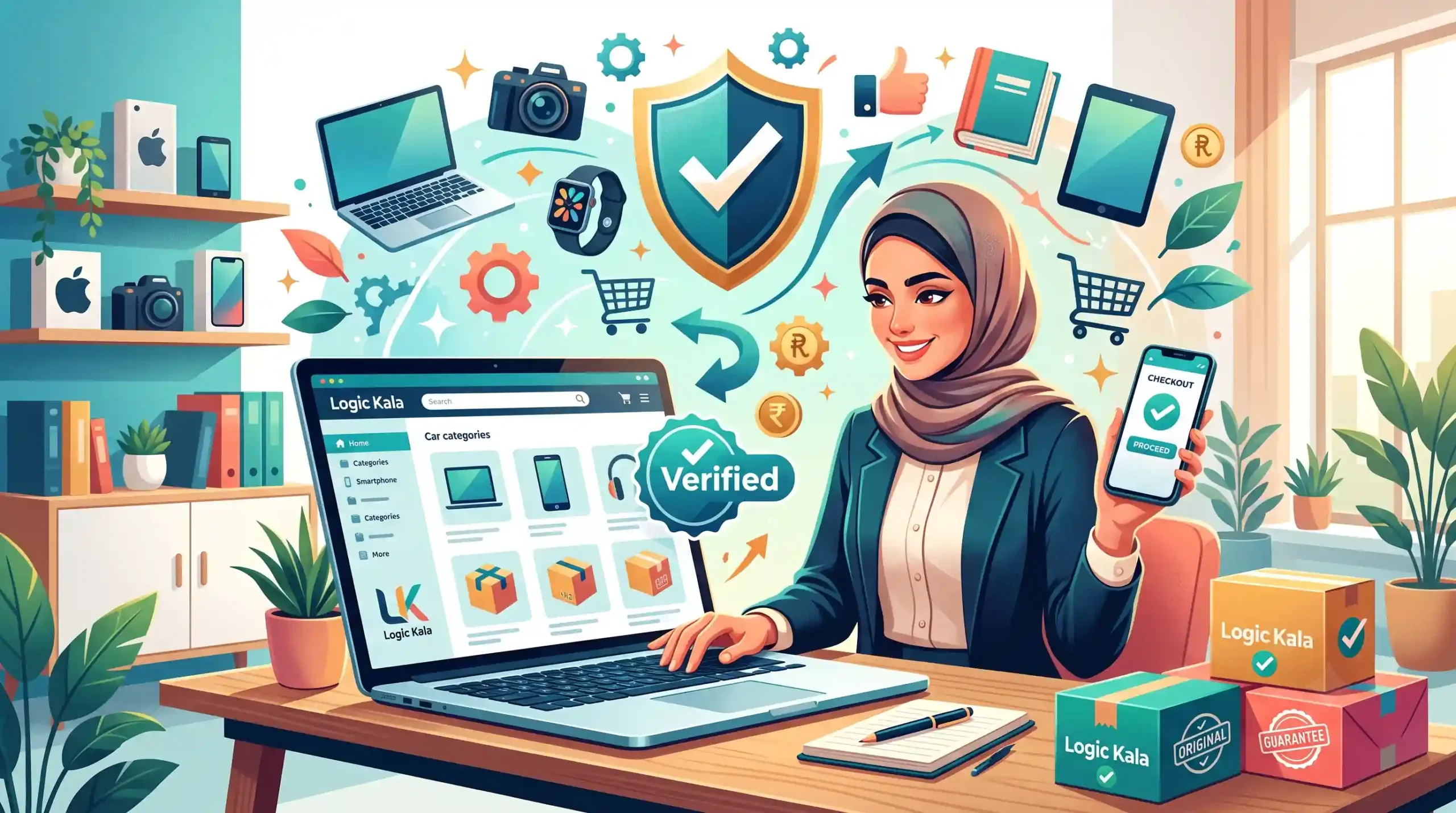 🛒 خرید مطمئن از لاجیک کالا به عنوان مرجع تخصصی