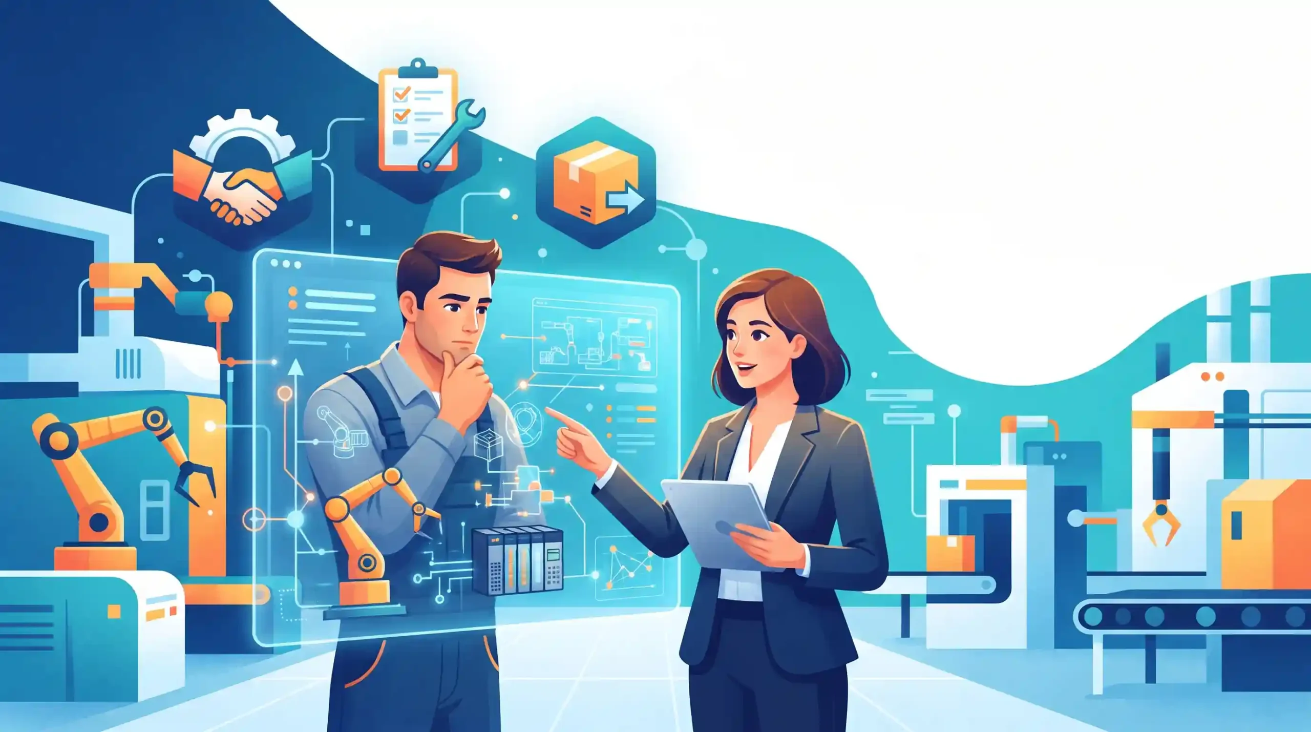 💡 نقش مشاوره و تأمین تجهیزات از فروشگاه اتوماسیون صنعتی لاجیک کالا