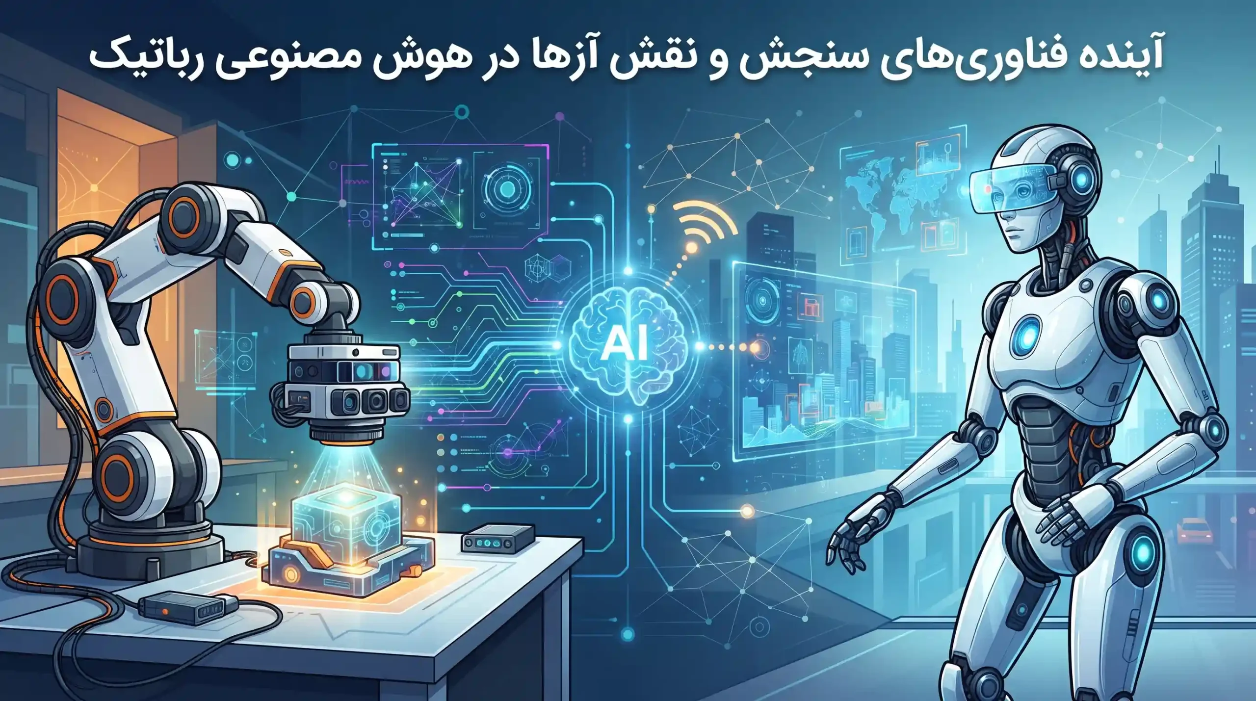 🚀 آینده فناوری‌های سنجش و نقش آن‌ها در هوش مصنوعی رباتیک
