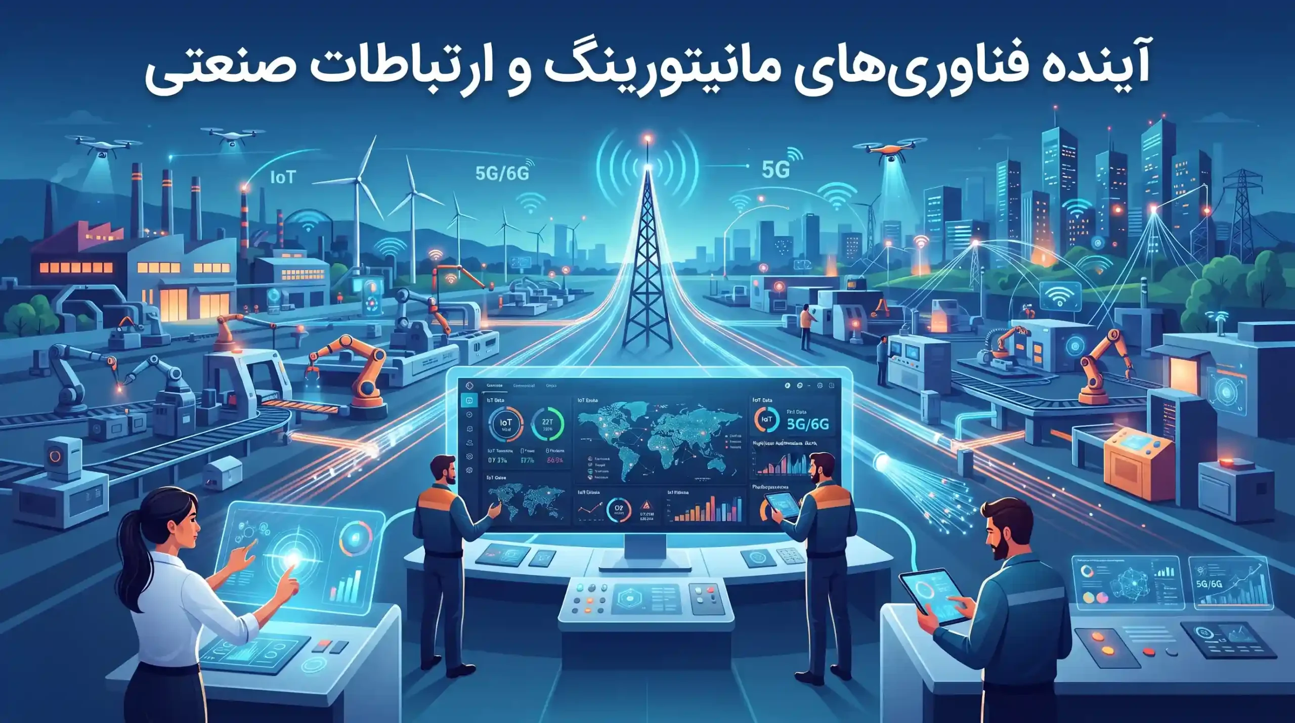 🚀 آینده فناوری‌های مانیتورینگ و ارتباطات صنعتی