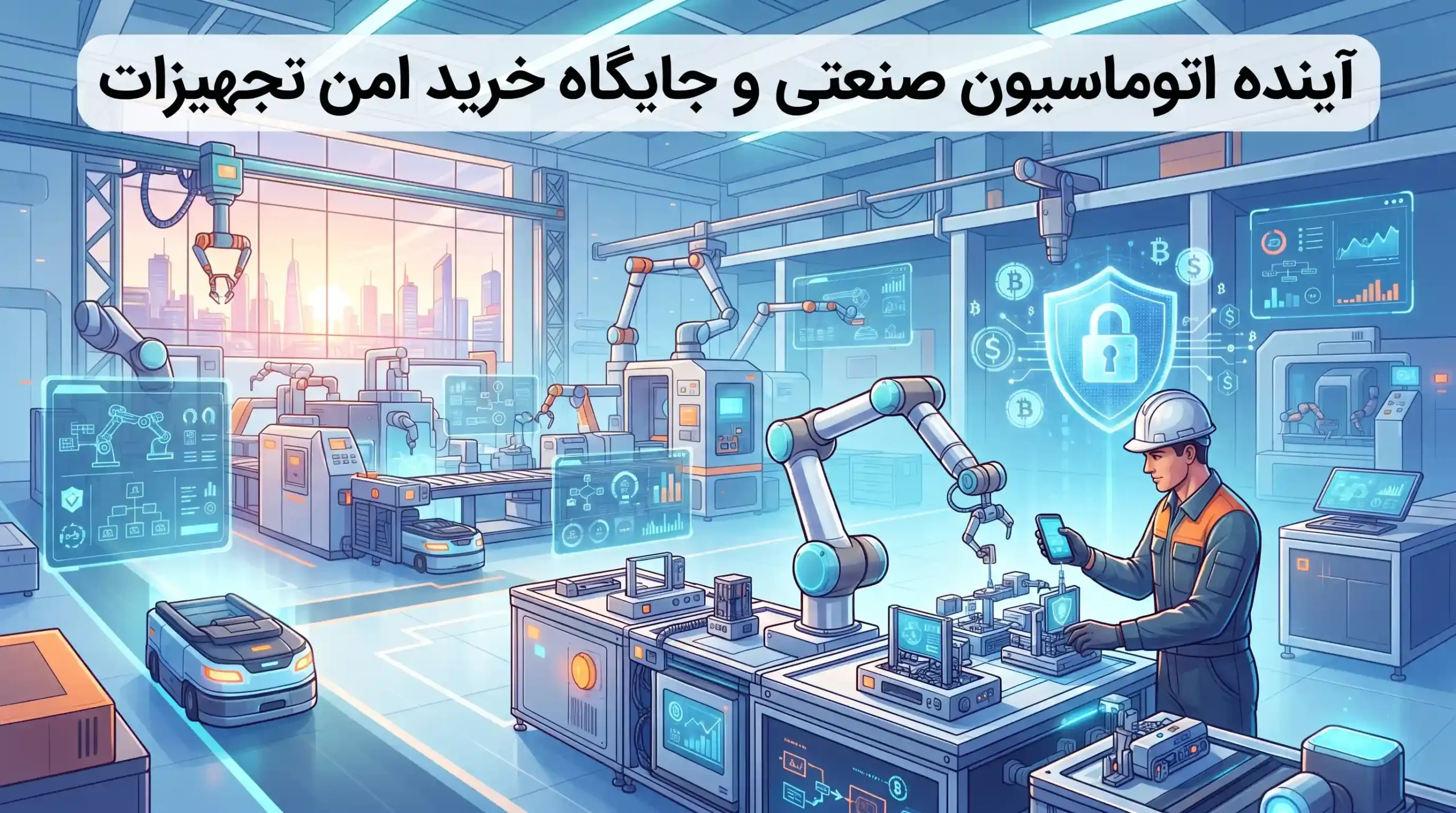 🌟 آینده اتوماسیون صنعتی و جایگاه خرید امن تجهیزات