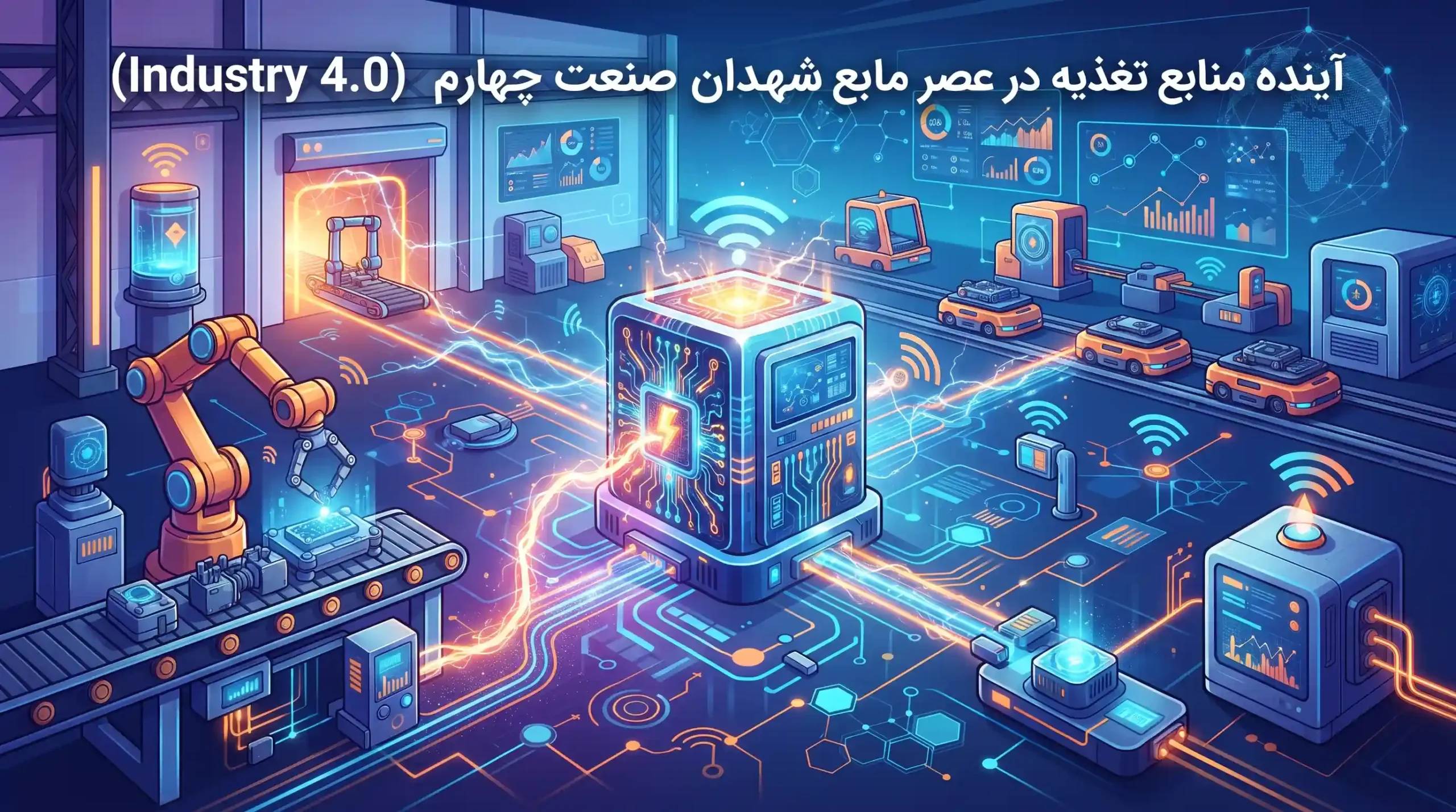 🚀 آینده منابع تغذیه در عصر صنعت چهارم (Industry 4.0)