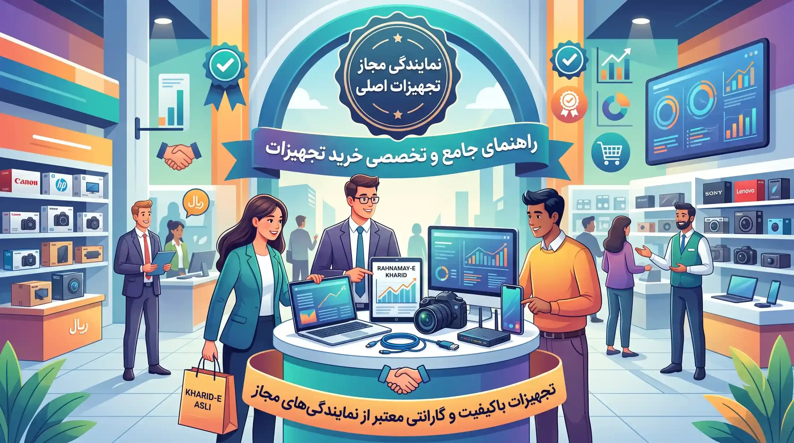 📋 جمع‌بندی و راهنمای خرید تجهیزات اصلی از نمایندگی مجاز