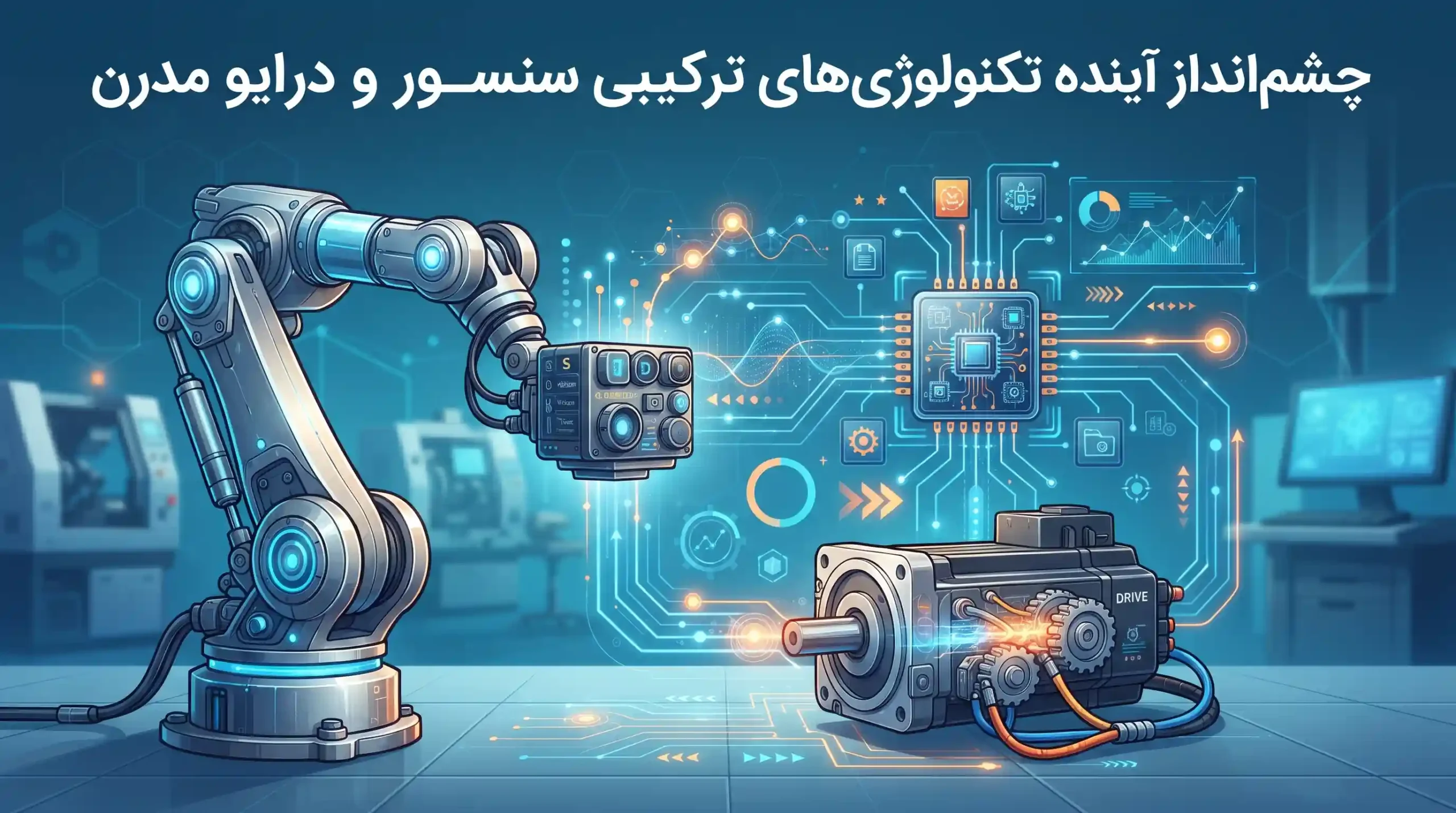 🌟 چشم‌انداز آینده تکنولوژی‌های ترکیبی سنسور و درایو مدرن