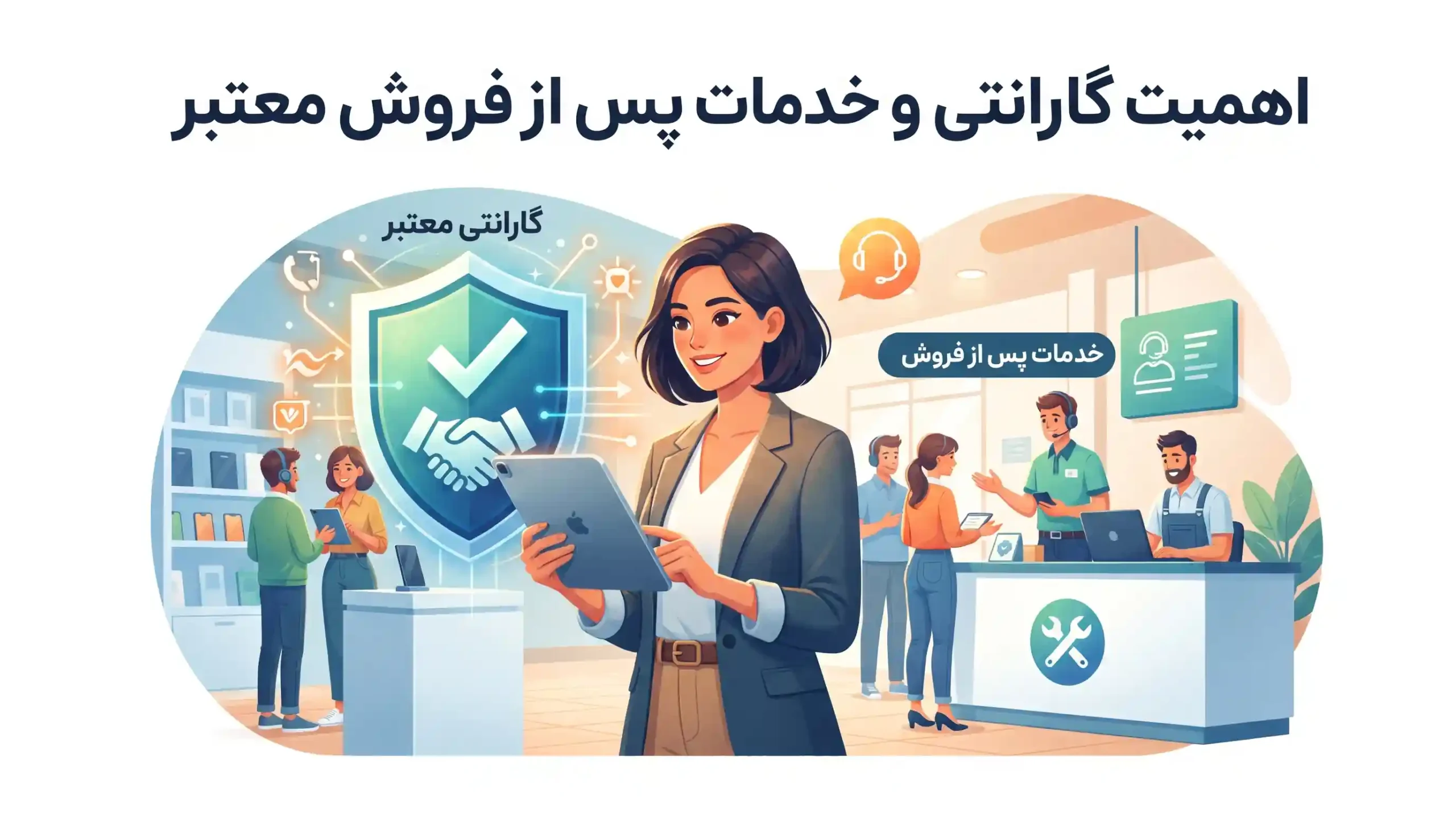 📜 اهمیت گارانتی و خدمات پس از فروش معتبر