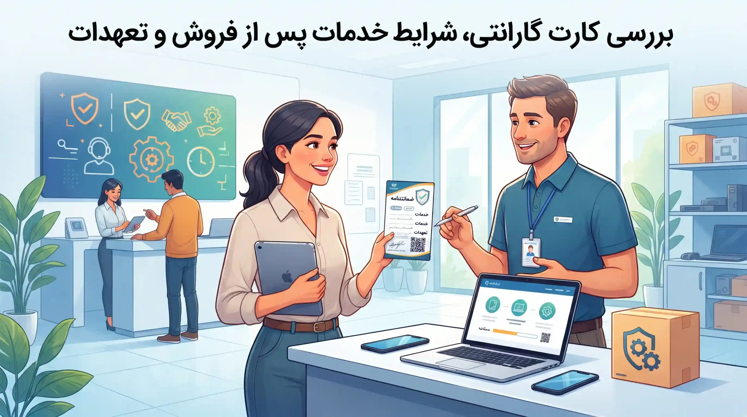 🛠️ بررسی کارت گارانتی، شرایط خدمات پس از فروش و تعهدات