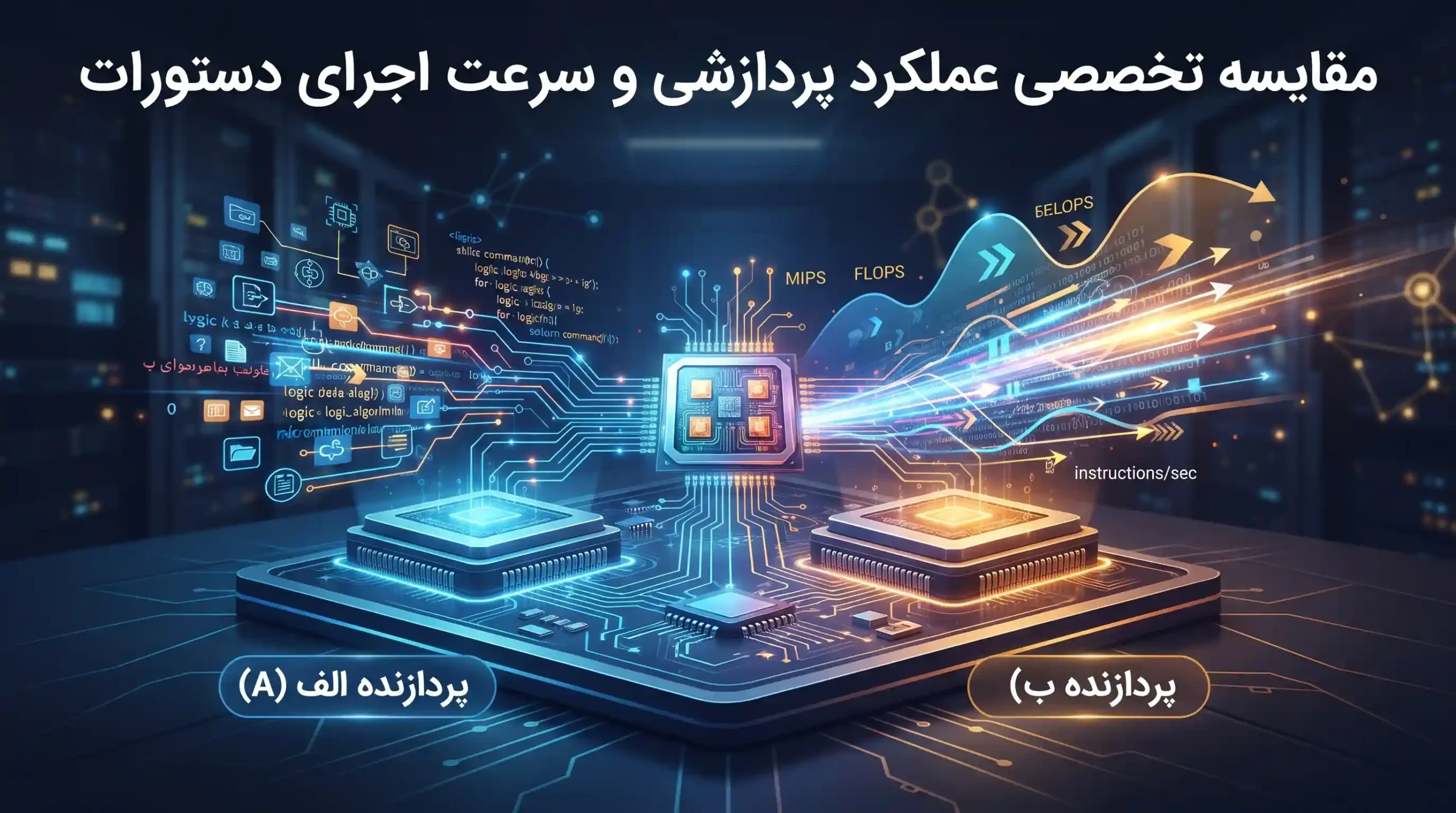⚖️ مقایسه تخصصی عملکرد پردازشی و سرعت اجرای دستورات