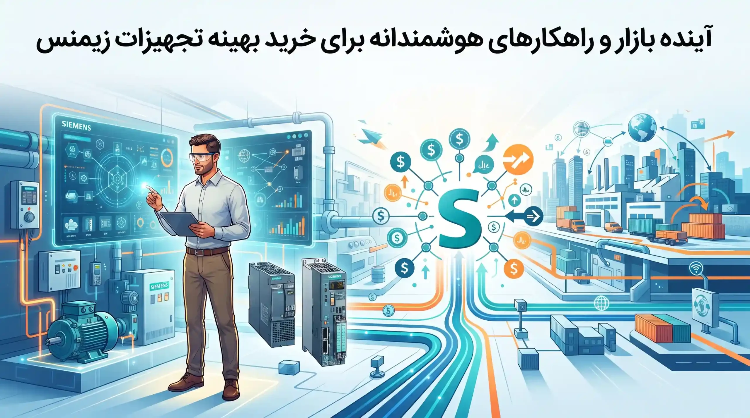 🔮 آینده بازار و راهکارهای هوشمندانه برای خرید بهینه تجهیزات زیمنس