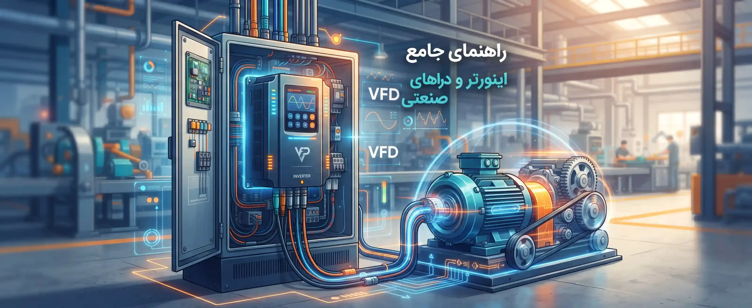 ⚡ راهنمای جامع اینورتر و درایوهای صنعتی VFD