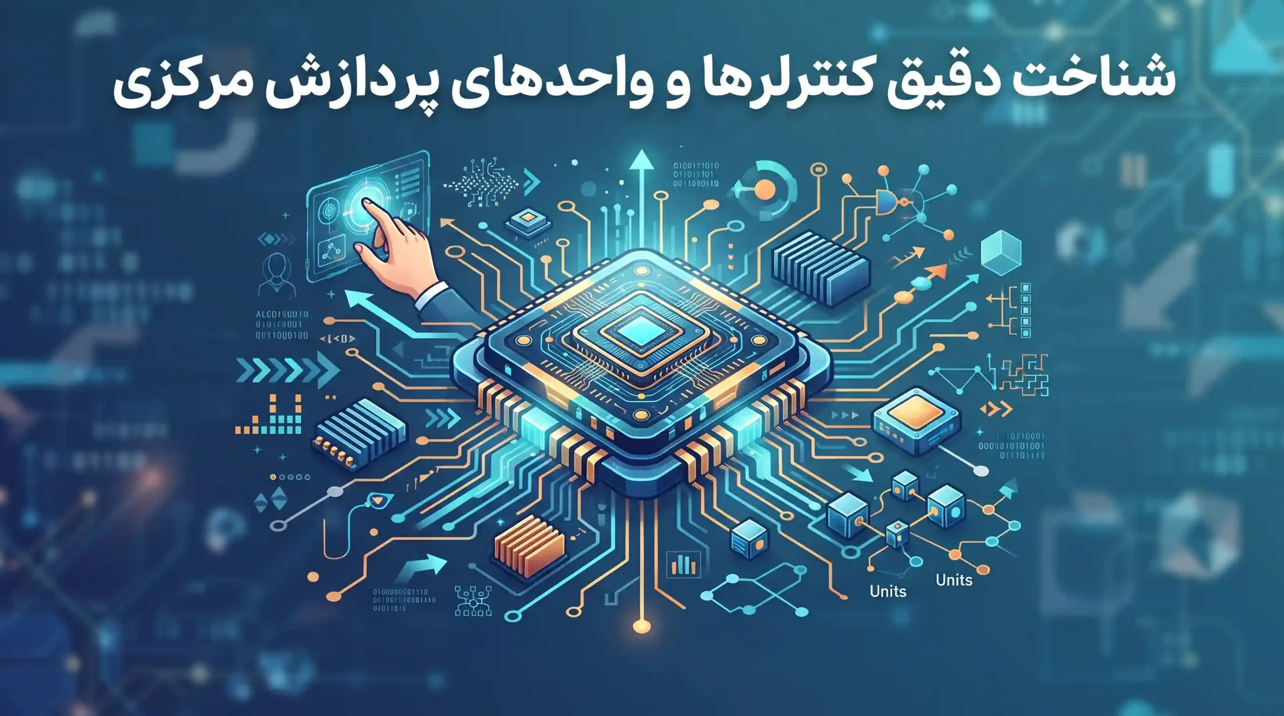 🧠 شناخت دقیق کنترلرها و واحدهای پردازش مرکزی