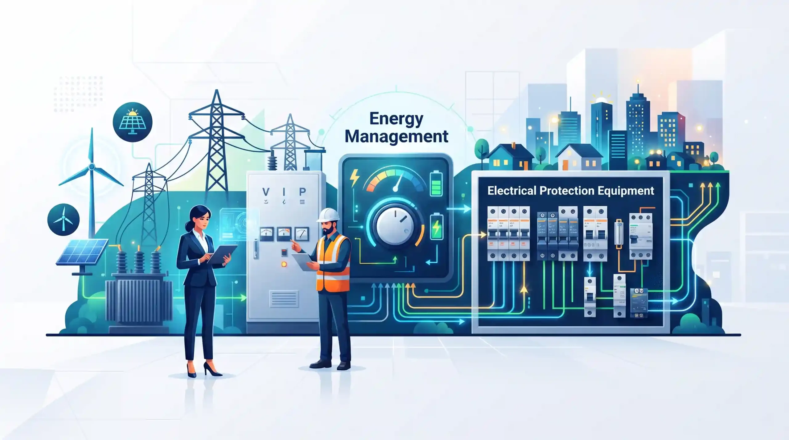 💡 مدیریت انرژی و تجهیزات حفاظت الکتریکی