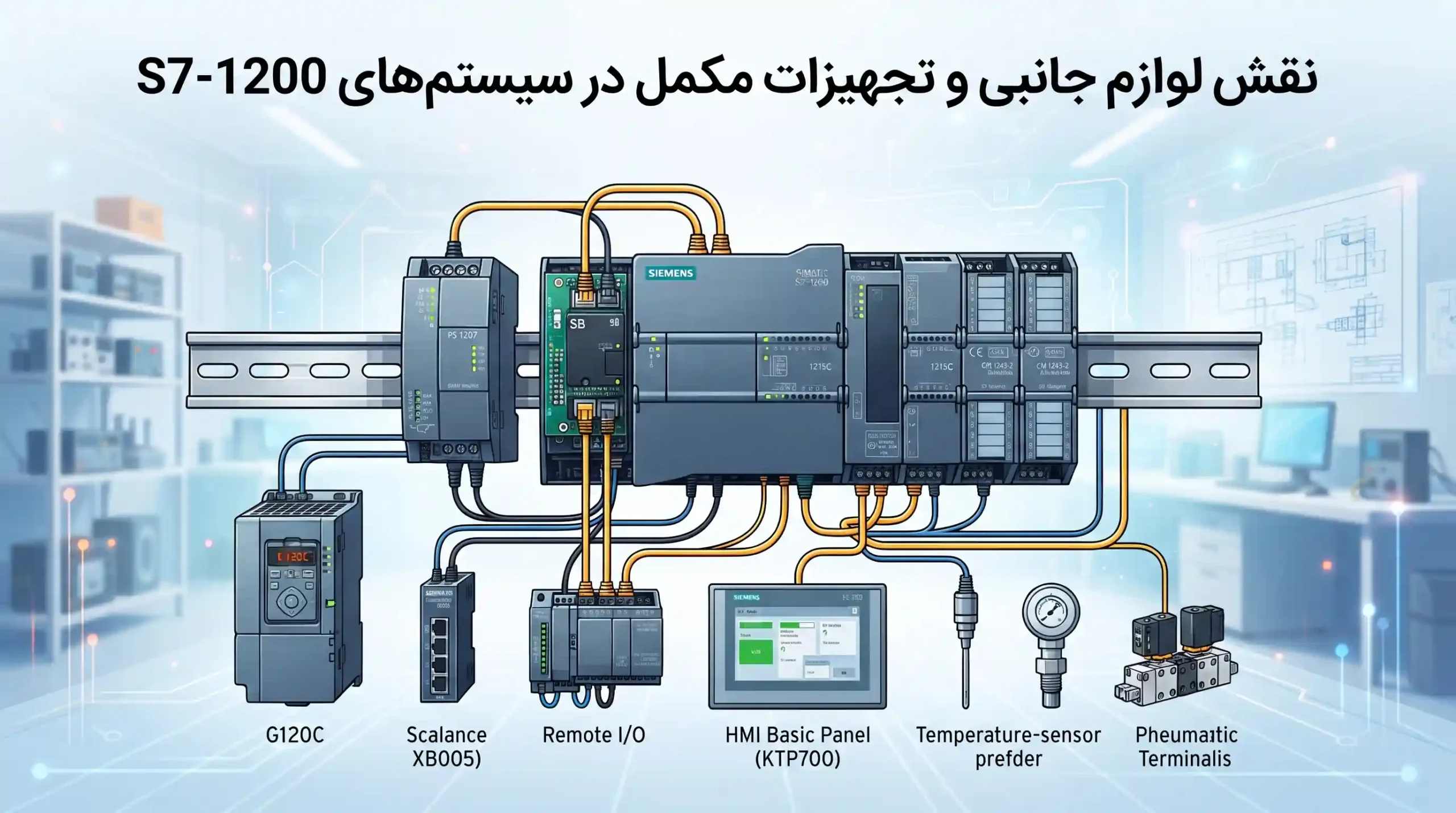 🏭 کاربردهای صنعتی و الزامات ولتاژی هر کدام